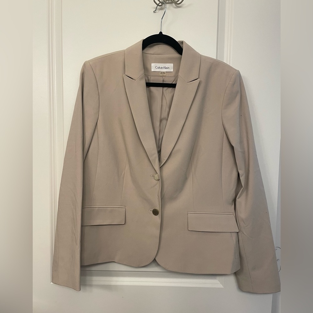 Calvin Klein Beige Blazer